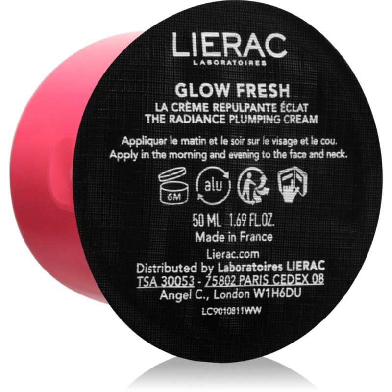Lierac Glow Fresh The Radiance Plumping Cream spevňujúci pleťový krém 50 ml