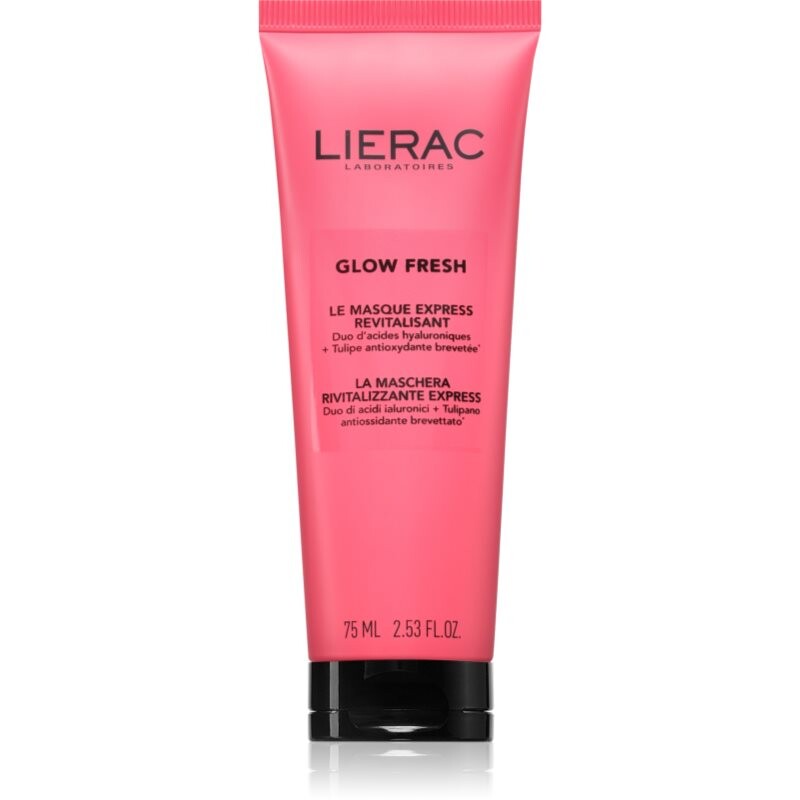 Lierac Glow Fresh The Revitalizing Express Mask revitalizačná pleťová maska 75 ml
