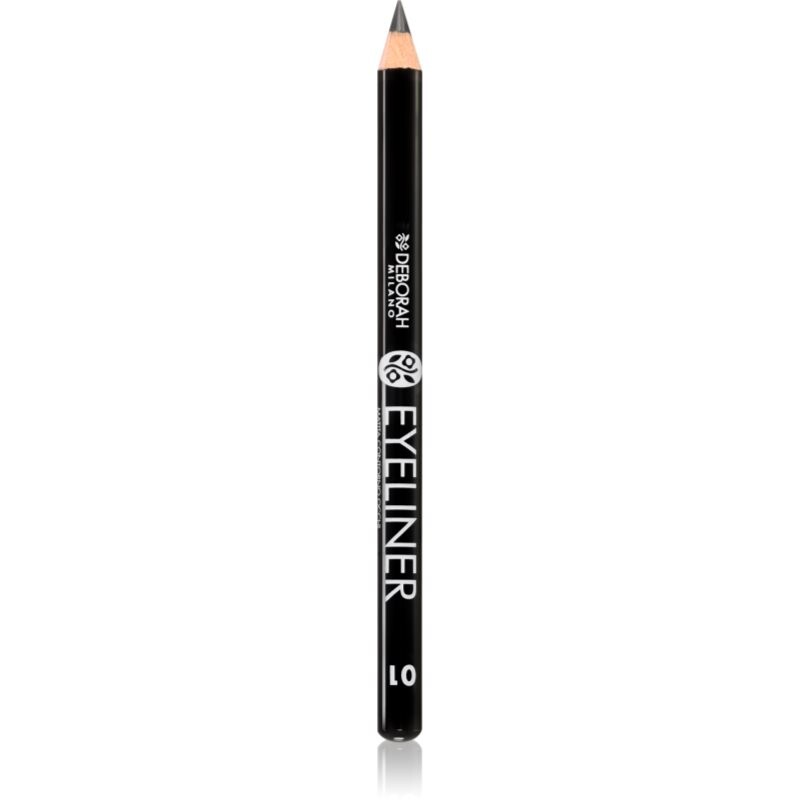 Deborah Milano Eyeliner dlhotrvajúca ceruzka na oči odtieň 1 Black 1.3 g