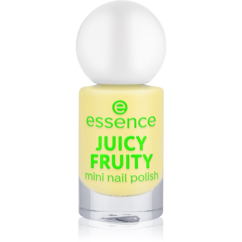 essence JUICY FRUITY lak na nechty mini odtieň 15 5 ml