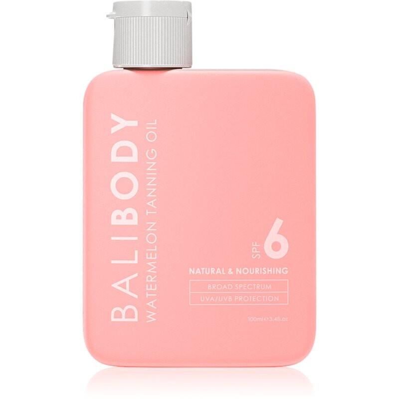 Bali Body Watermelon Tanning Oil olej na opaľovanie SPF 6 100 ml