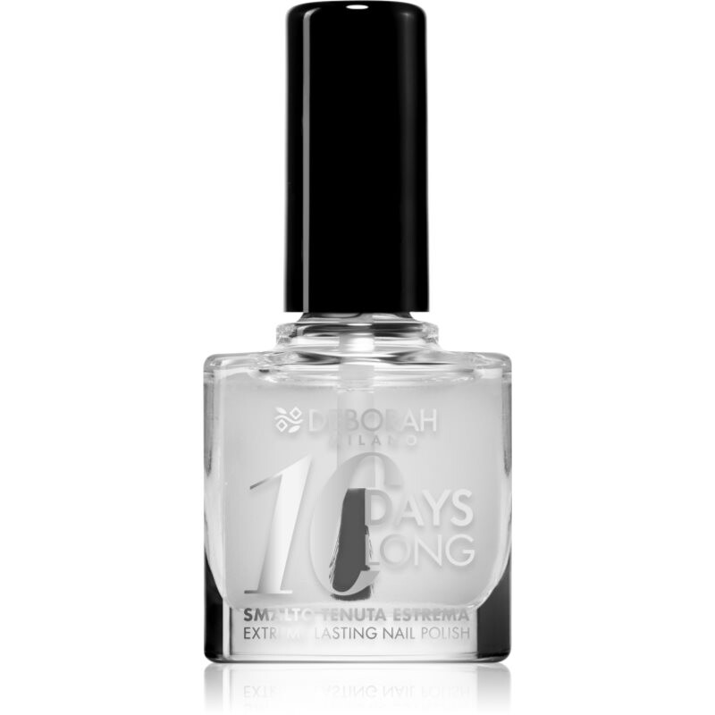 Deborah Milano 10 Days Long rýchloschnúci vrchný lak s vysokým leskom 00 Top Coat 11 ml
