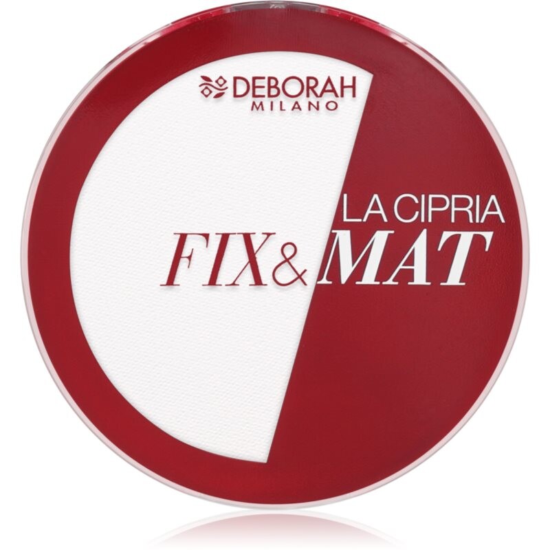 Deborah Milano Fix&Mat zmatňujúci transparentný púder 8.5 g