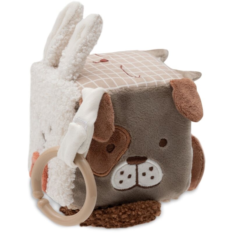 JOLLEIN Animal Friends Activity Cube aktivity hračka 0m+ 1 ks