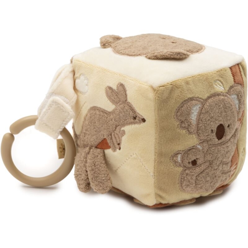 JOLLEIN Kangaroots Activity Cube aktivity hračka 0m+ 1 ks