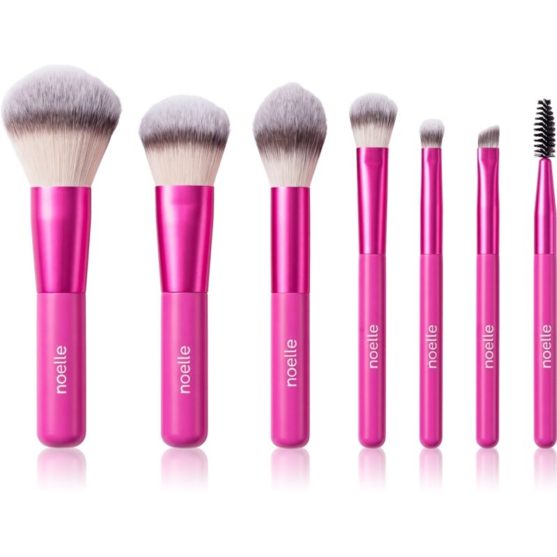 Noelle Pocket Glam Set 7/1 sada štetcov s puzdrom na cesty