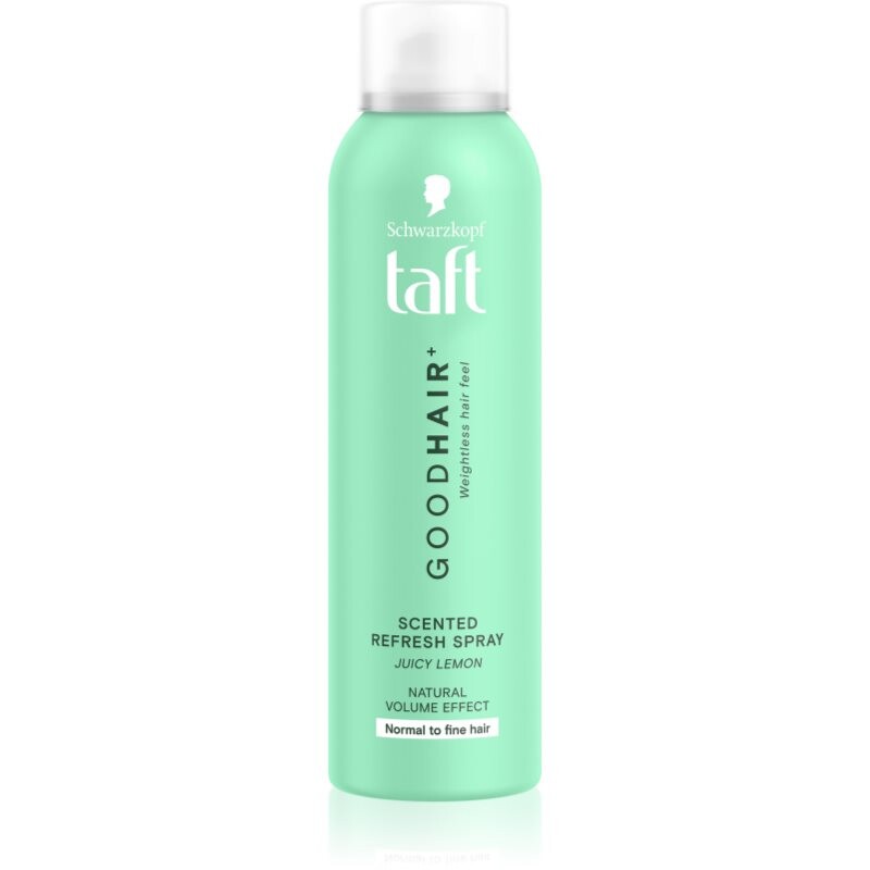 Schwarzkopf Taft Good Hair jemný suchý šampón pre jemné až normálne vlasy vône Juicy Lemon 150 ml