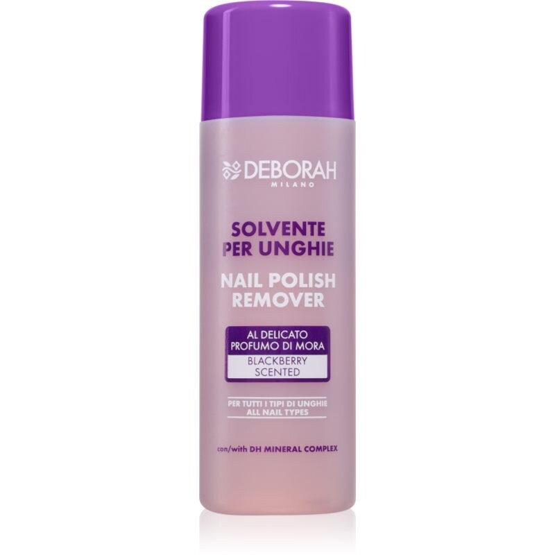 Deborah Milano Nail Polish Remover odlakovač na nechty s vůní ostružin 120 ml