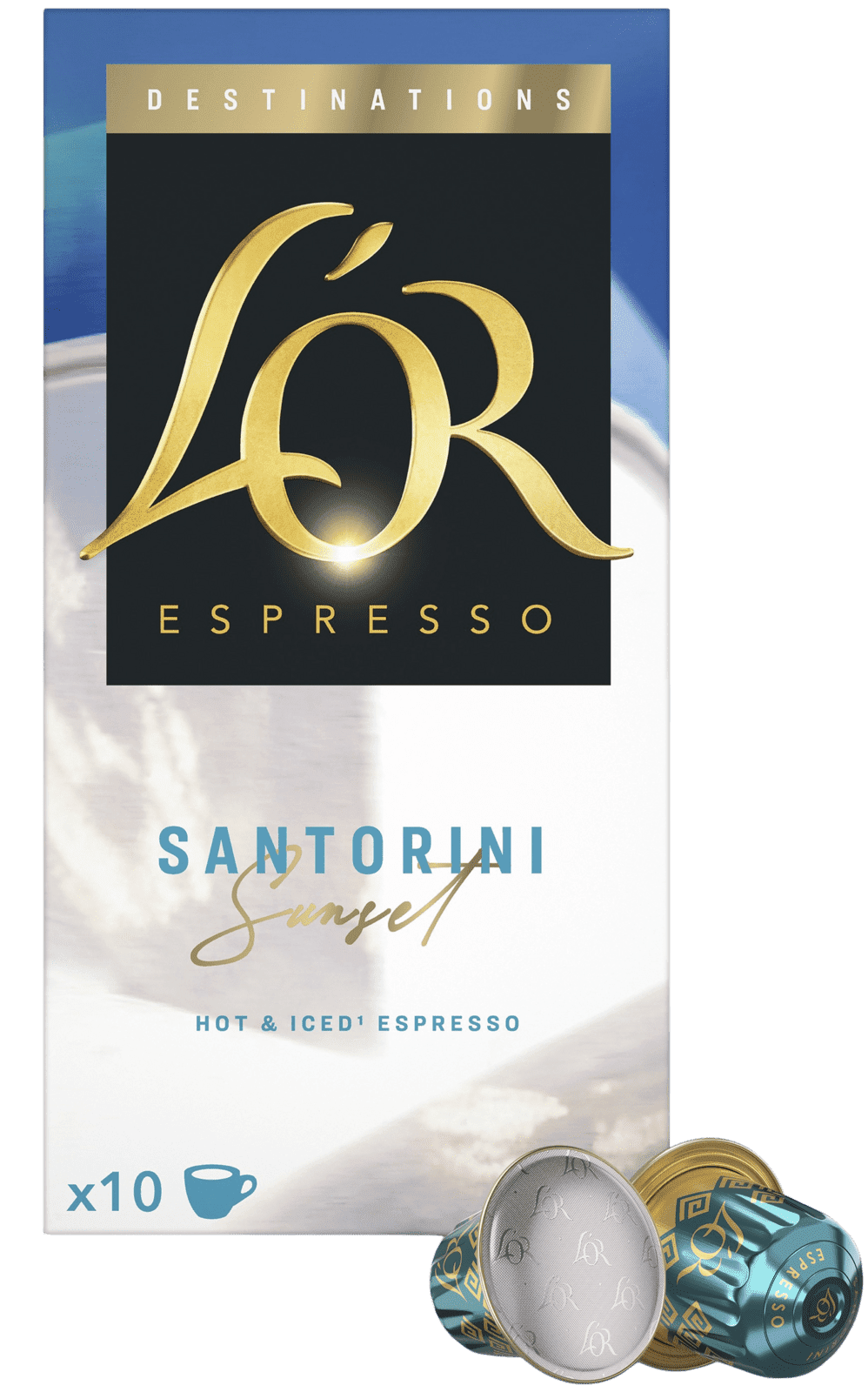 L'OR Espresso Santorini kapsule pre Nespresso® Original kávovary 10 ks