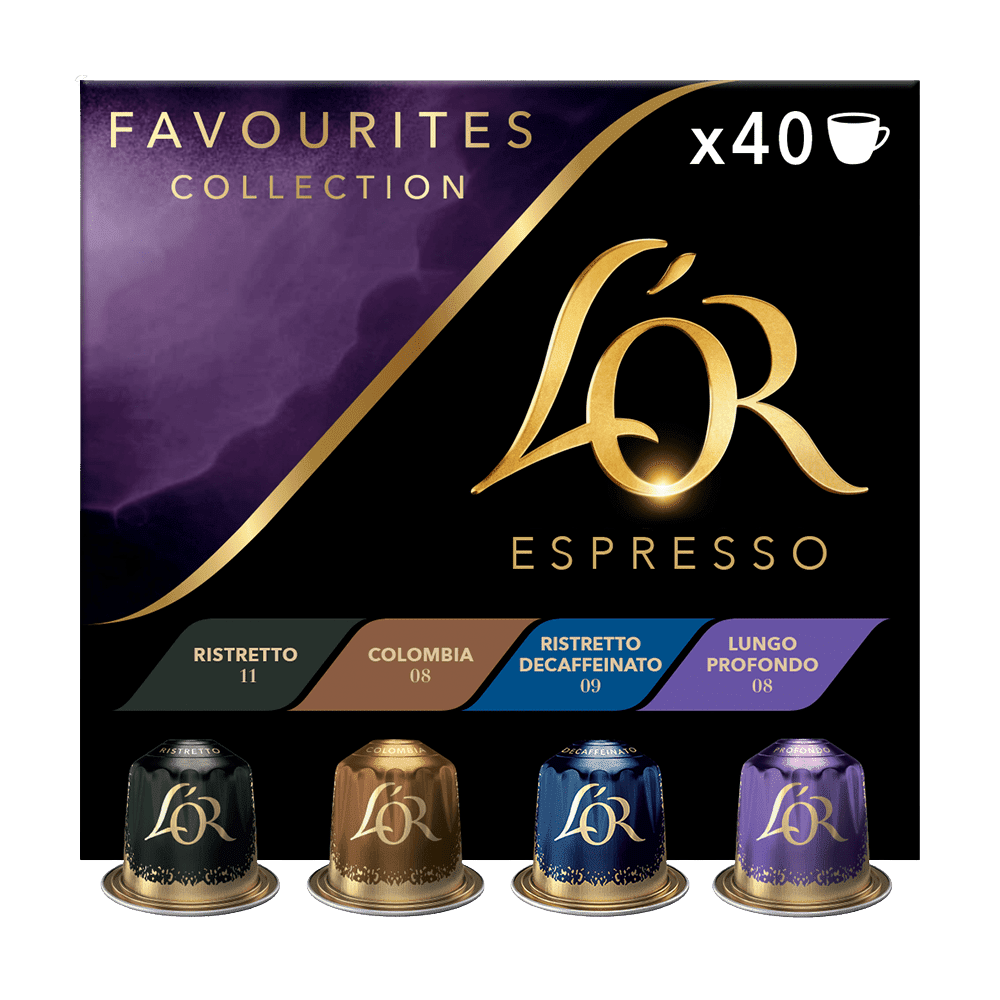 L'OR Espresso Favourites mix kapsúl pre kávovary Nespresso® Original 40 ks