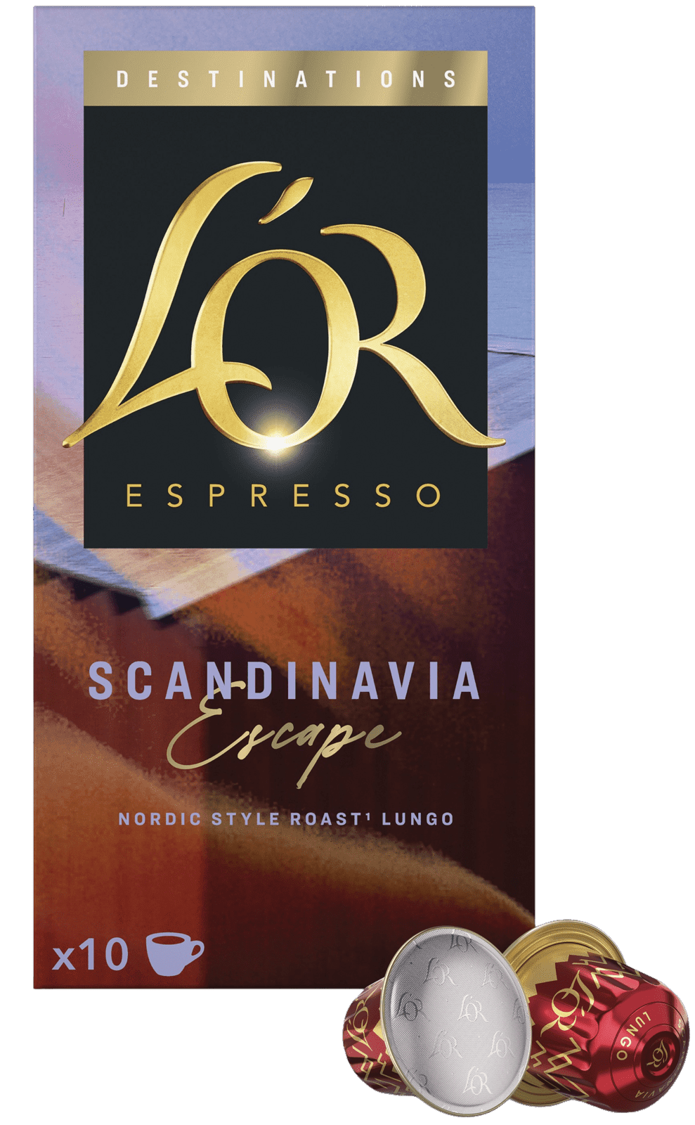 L'OR Espresso Scandinavian kapsuly pre Nespresso® Original kávovary 10 ks