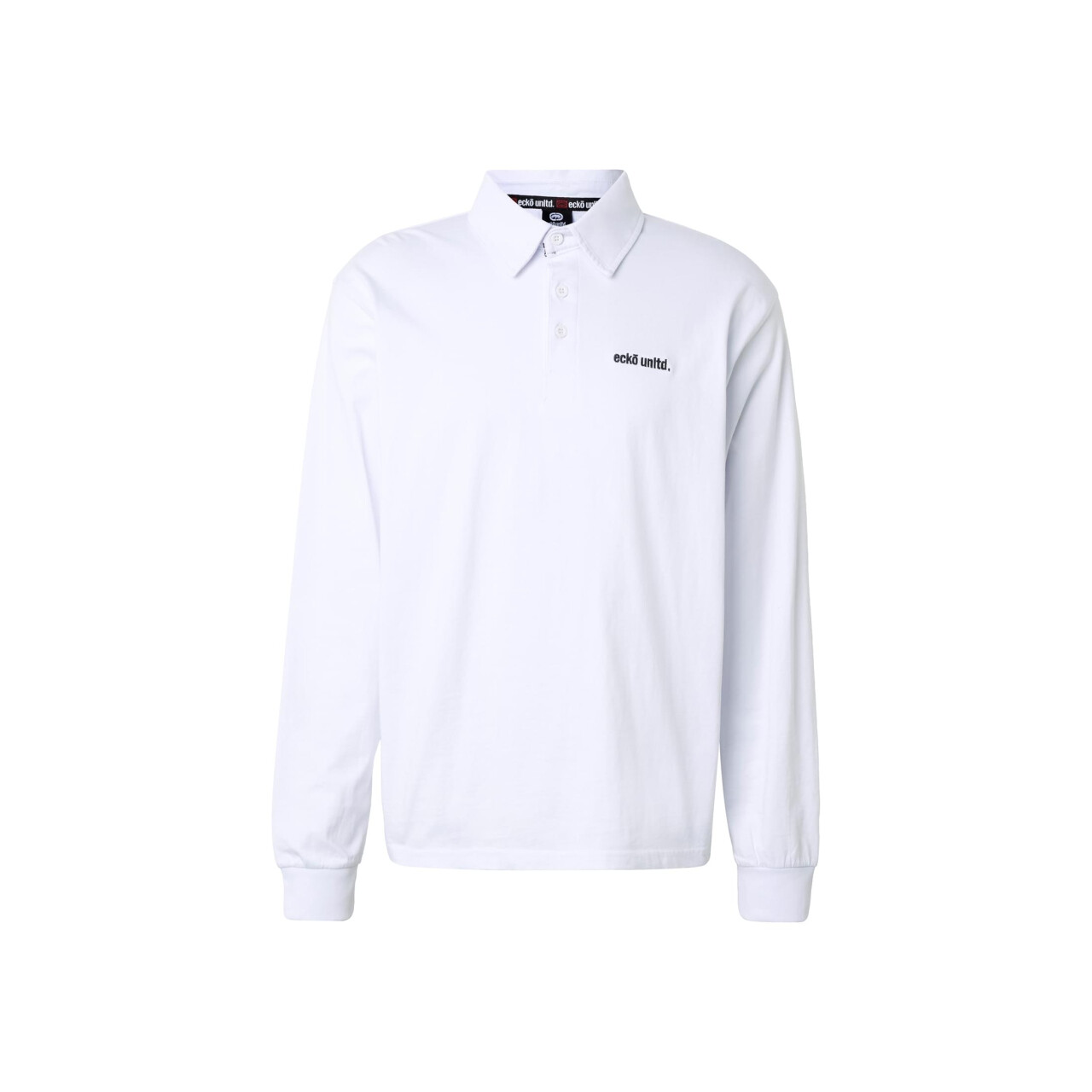 Polokošeľa s dlhým rukávom Ecko Unltd. Classy Longsleeves - biela, S