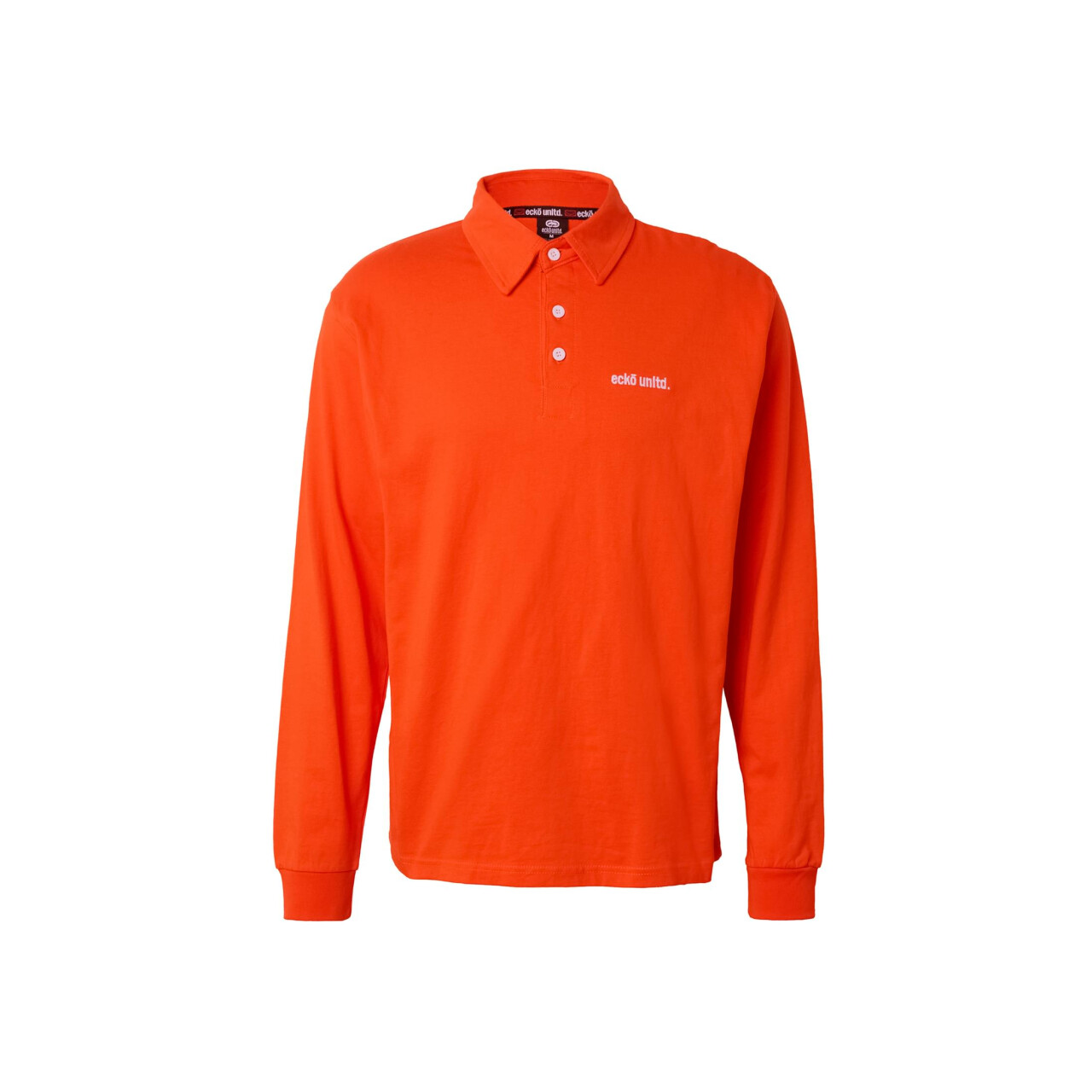 Polokošeľa s dlhým rukávom Ecko Unltd. Classy Longsleeves - oranžová, S