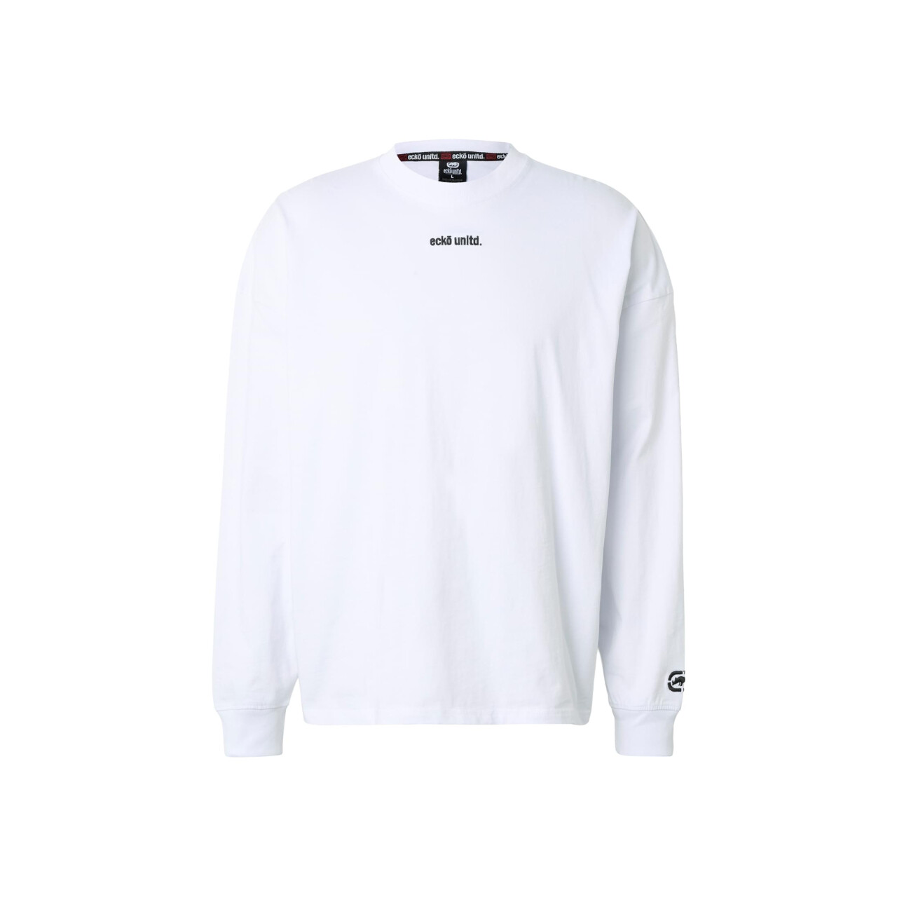 Mikina Ecko Unltd. Like Longsleeves - biela, S