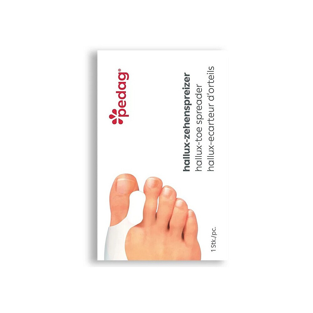 PEDAG Hallux toe spreader gélový korektor