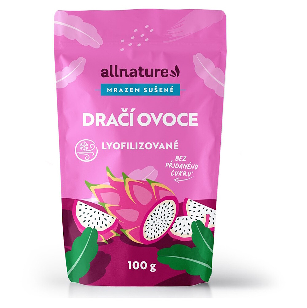 ALLNATURE Dračie ovocie sušené mrazom 100 g
