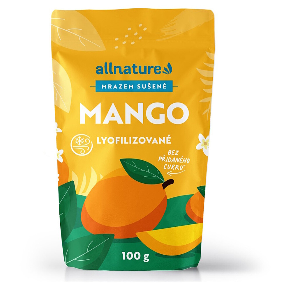 ALLNATURE Mango sušené mrazom 100 g