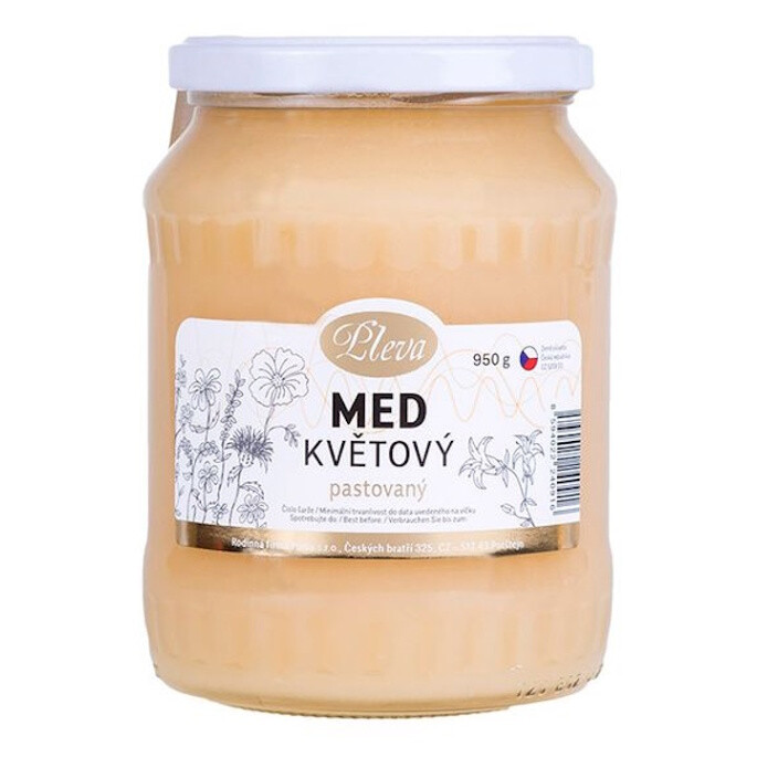 PLEVA Med kvetový pastovaný 950 g