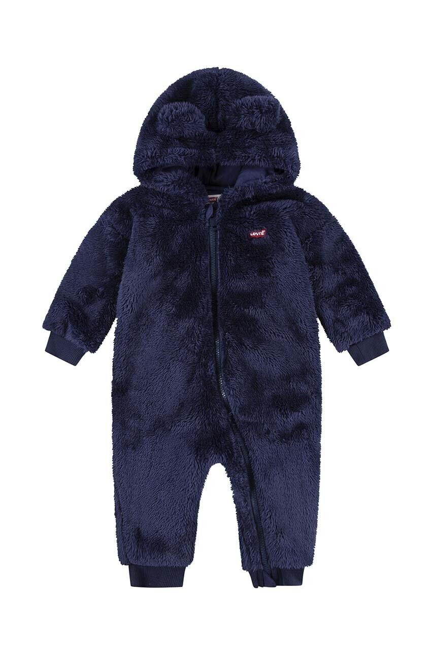 Levi's Overal pre bábätká Levi's BEAR SHERPA COVERALL