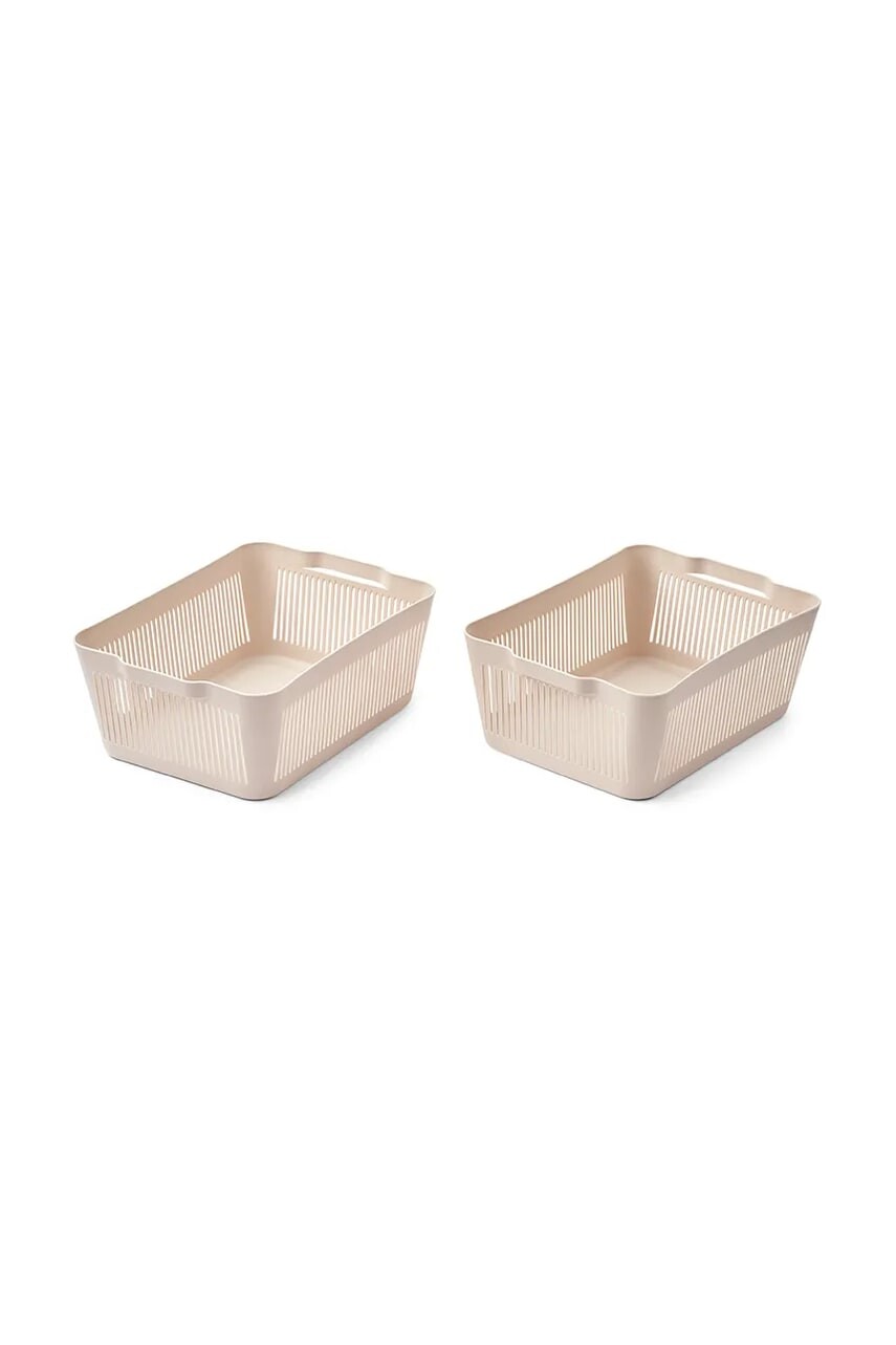Liewood Úložný box pre bábätká Liewood Makeeva Basket L, 2 kusy, 14,5 x 27,5 x 39,5 cm