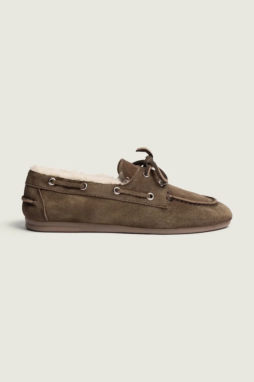 Posa loafery dámske semišové Boat Loafer