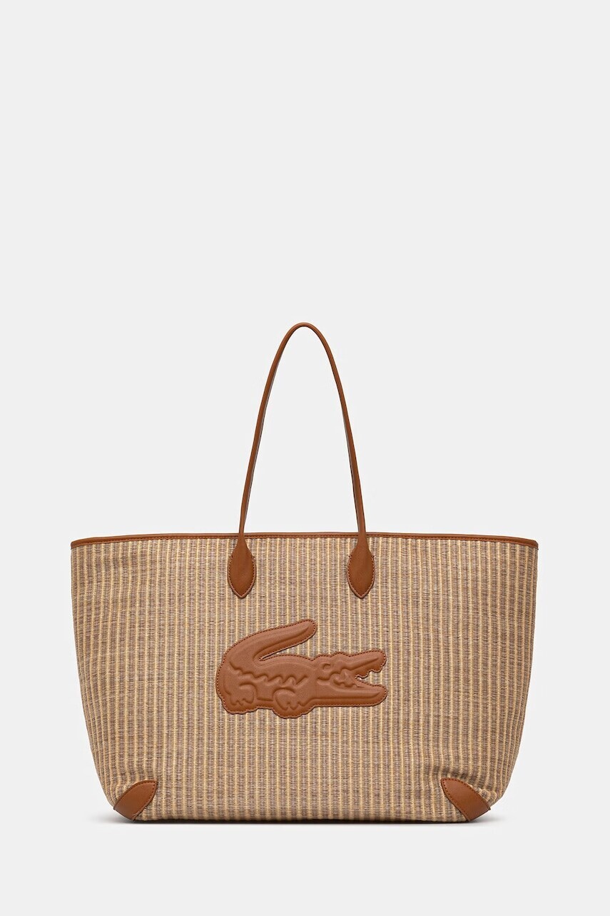 Lacoste kabelka typu shopper dámska pletená