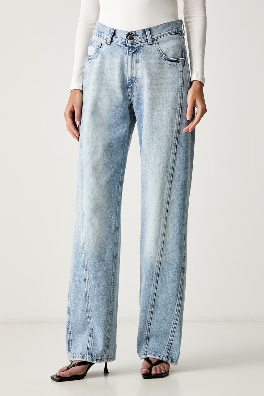 Le Privé rifle relaxed fit dámske ICONIC JEANS
