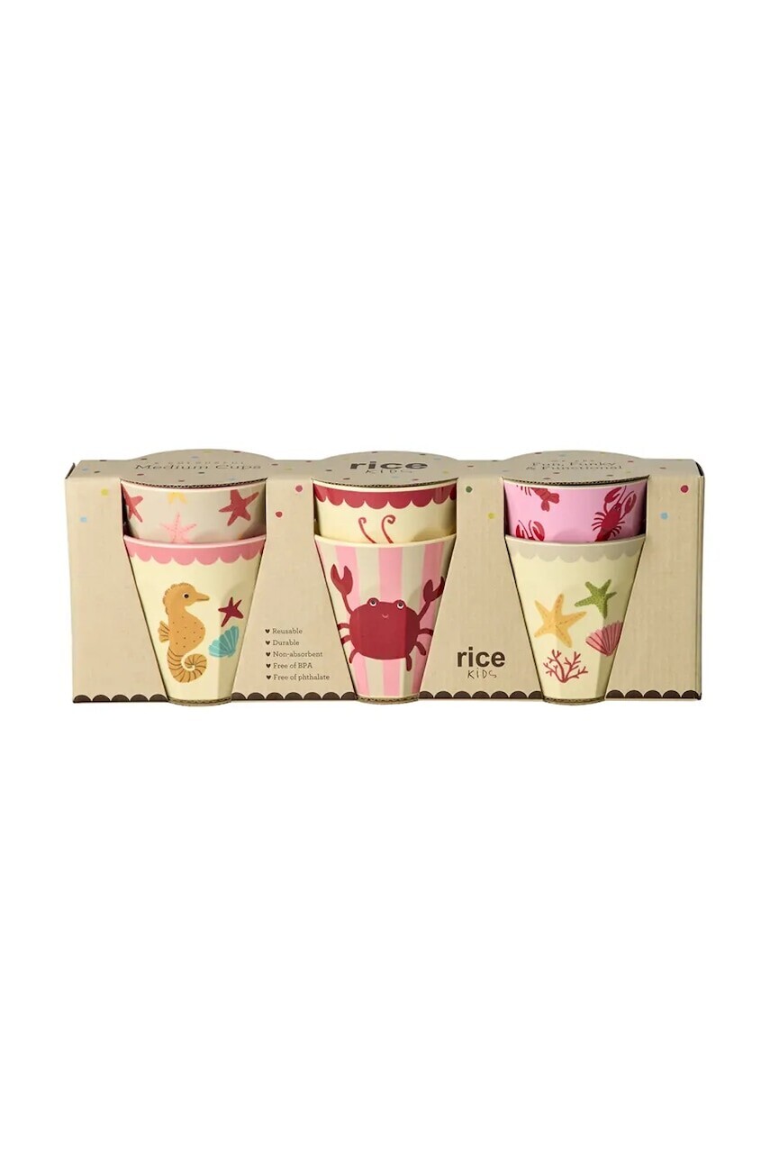 Rice Melamínové poháre Rice 250 ml