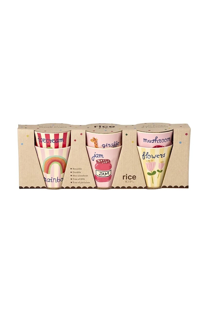 Rice Melamínové poháre Rice 160 ml