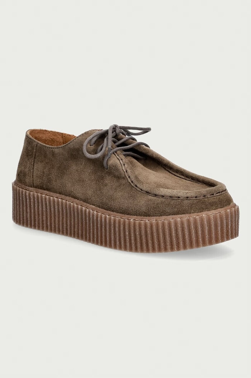 Weekend Max Mara poltopánky dámske semišové