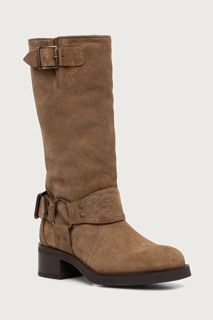 Steve Madden čižmy dámske semišové Bonetta