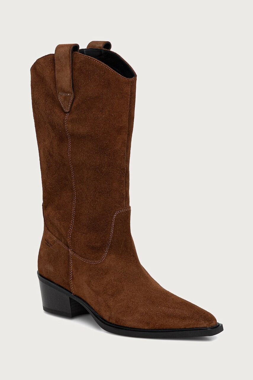 Vagabond Shoemakers kovbojské čižmy dámske semišové KELSEY