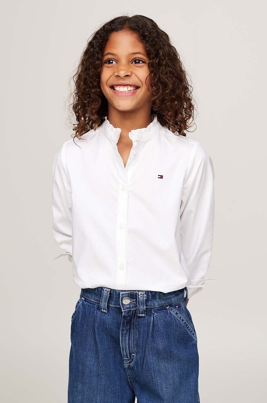 Tommy Hilfiger Detská bavlnená košeľa Tommy Hilfiger