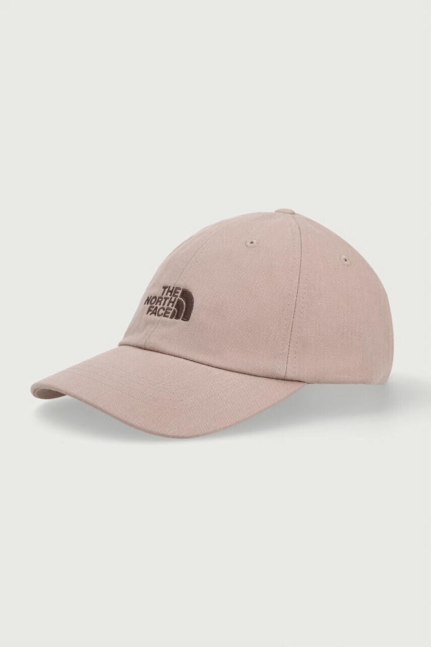 The North Face čiapka so šiltom dámska s bavlnou Norm