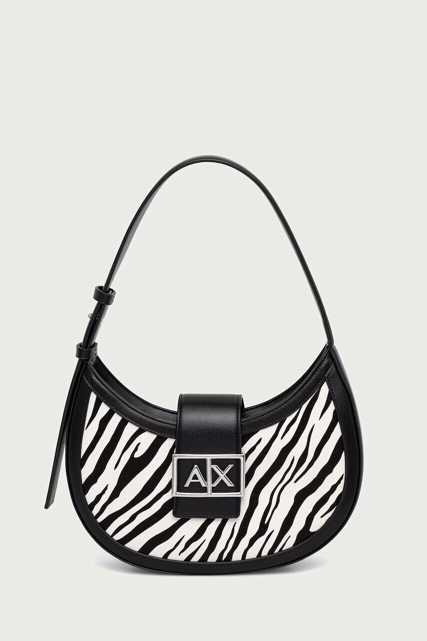 Armani Exchange kabelka hobo dámska z imitácie kože