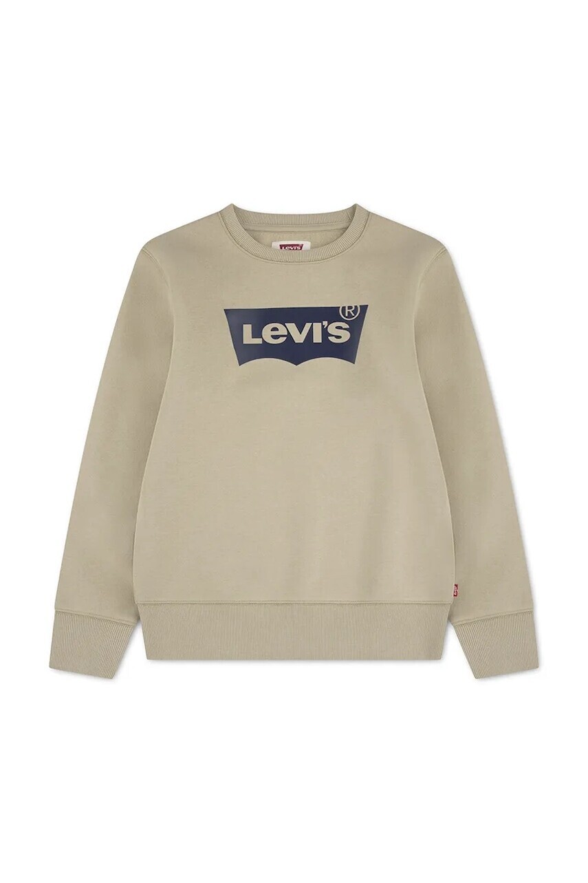 Levi's mikina detská s bavlnou BATWING CREWNECK