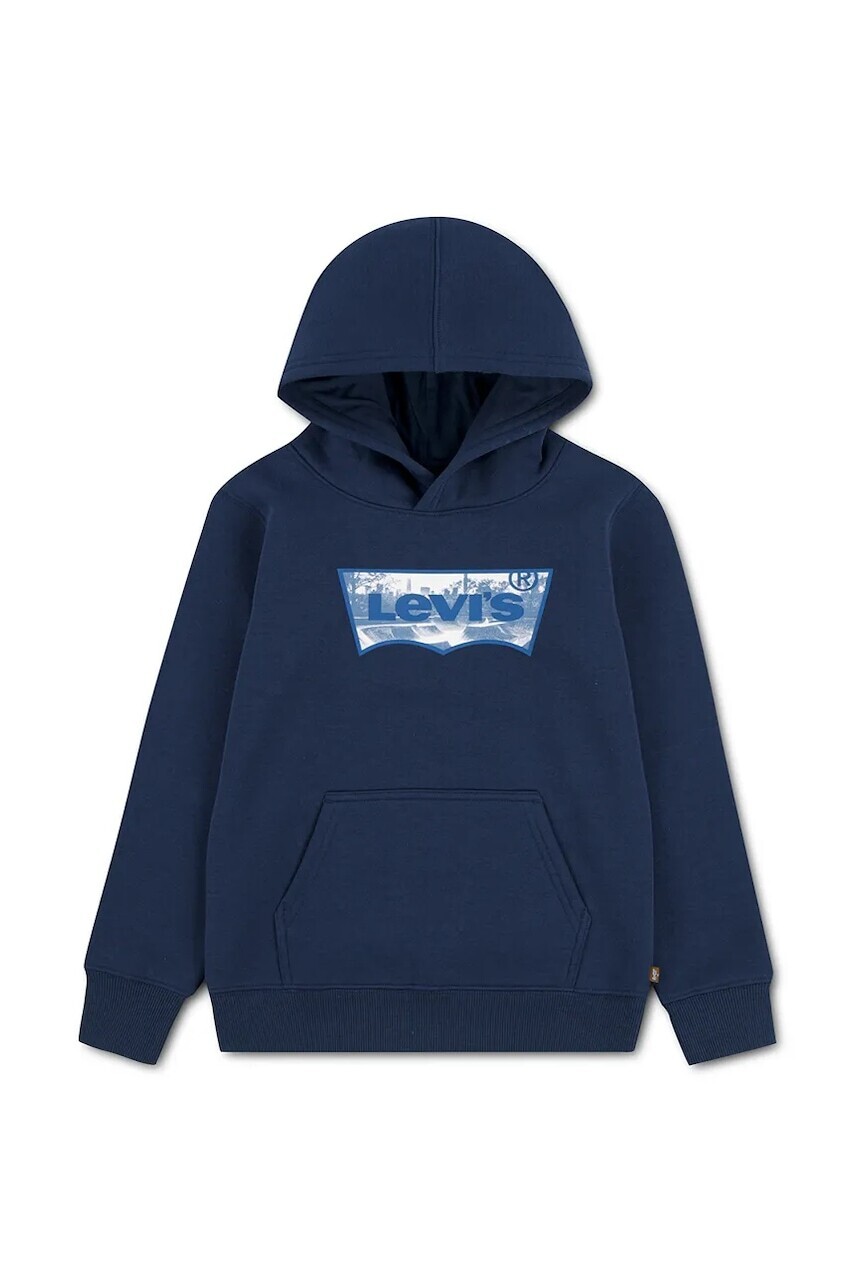 Levi's mikina s kapucňou detská s bavlnou SKATE PARK BATWING HOODIE
