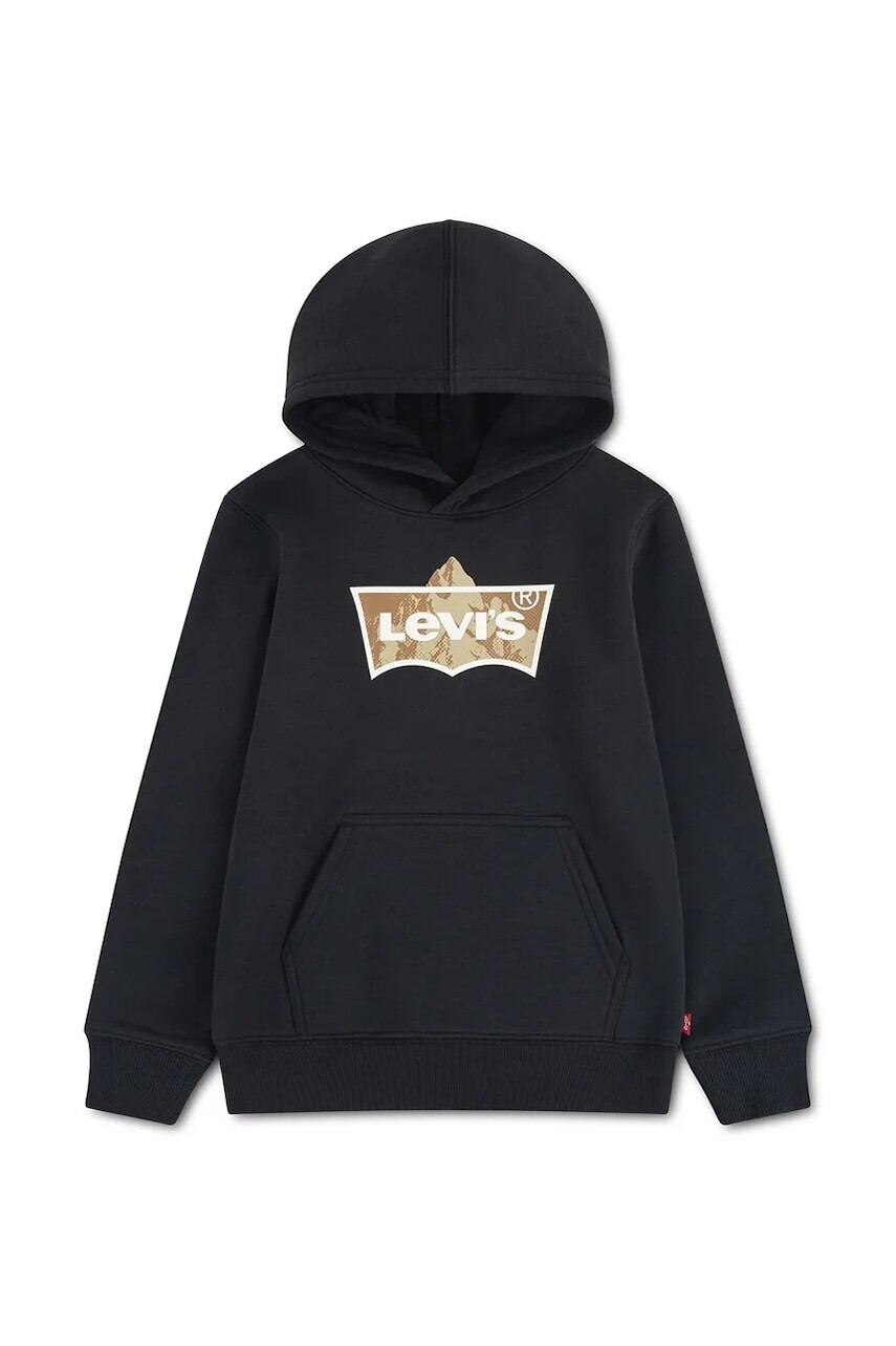 Levi's mikina detská s bavlnou TALLEST PEAK BATWING HOODI