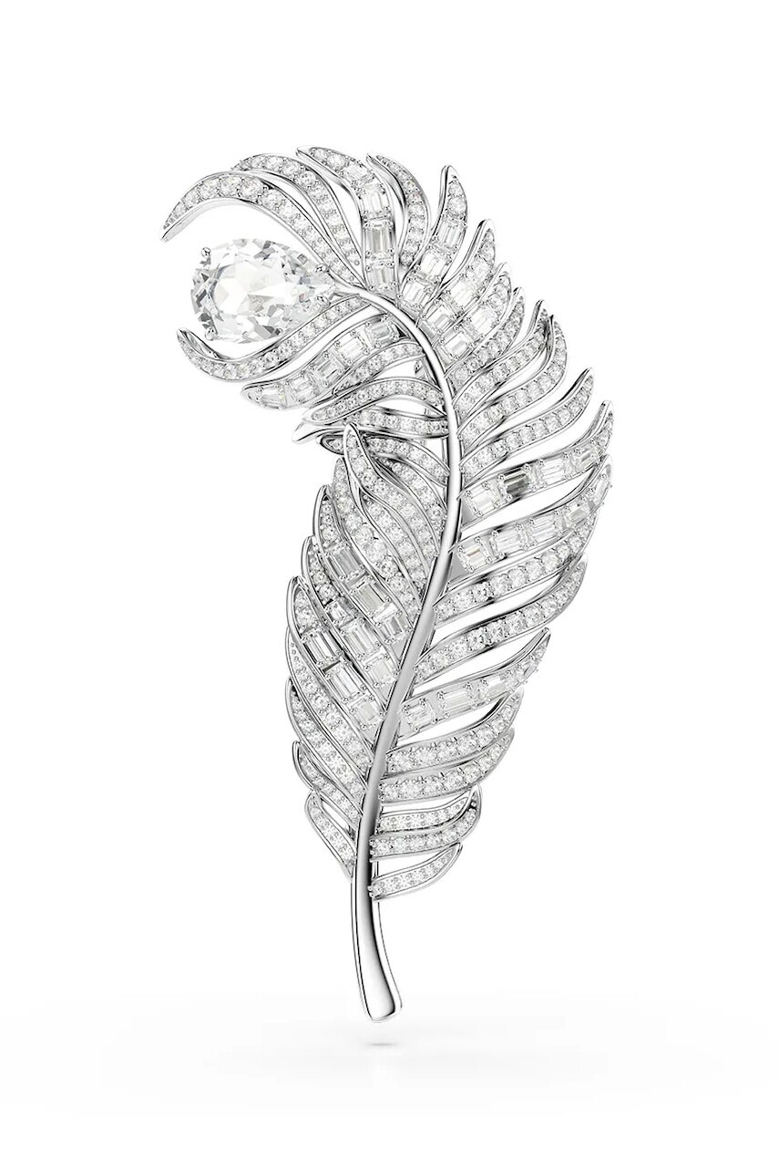 Swarovski brošna kovová VIENNA