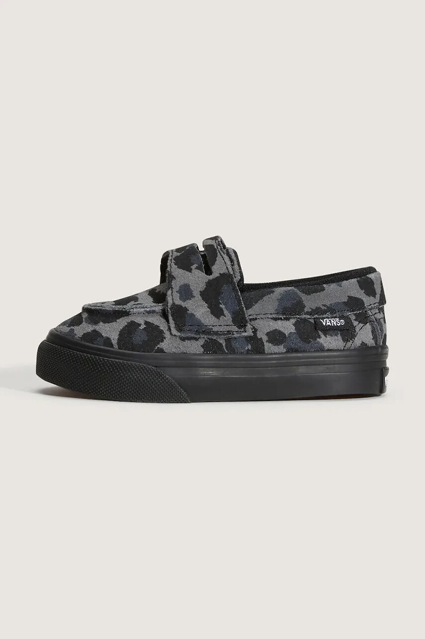 Vans detské semišové loafery 53 LEOPARD