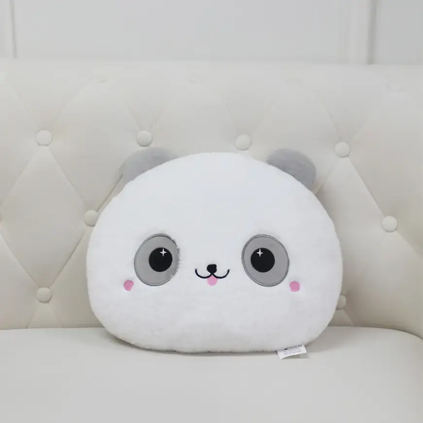 Vankúš Panda 30x40 cm Sivý