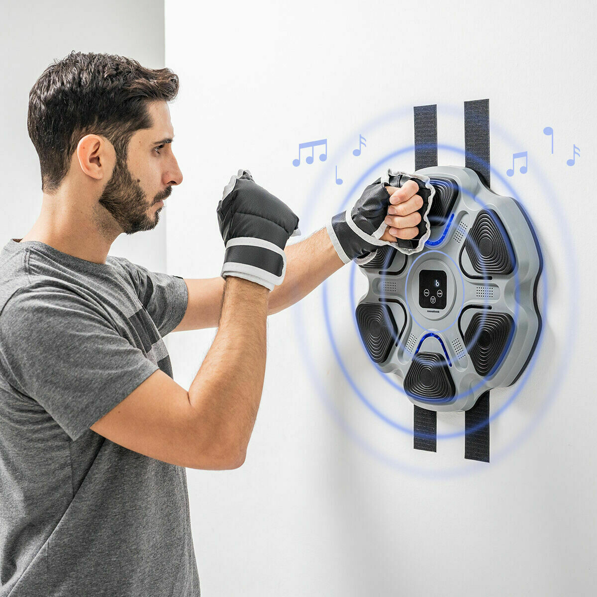 Nabíjateľný boxovací trenažér s hudbou Beatfist InnovaGoods