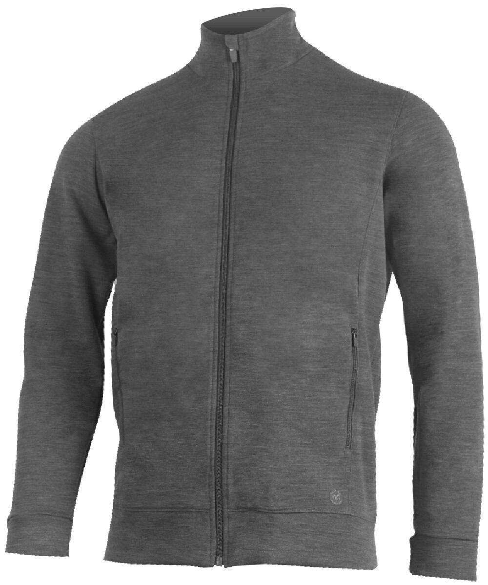 Lasting ARTUR 8160 šedá pánska merino mikina Veľkosť: S