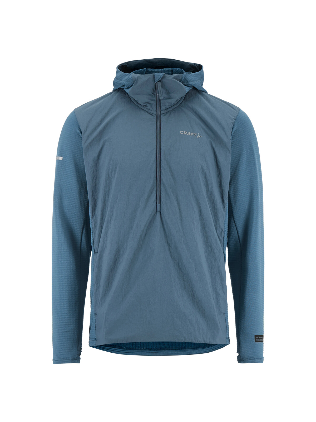 CRAFT SUBZ LIGHT HOOD SWEATER M modrá Veľkosť: L 7318574442755