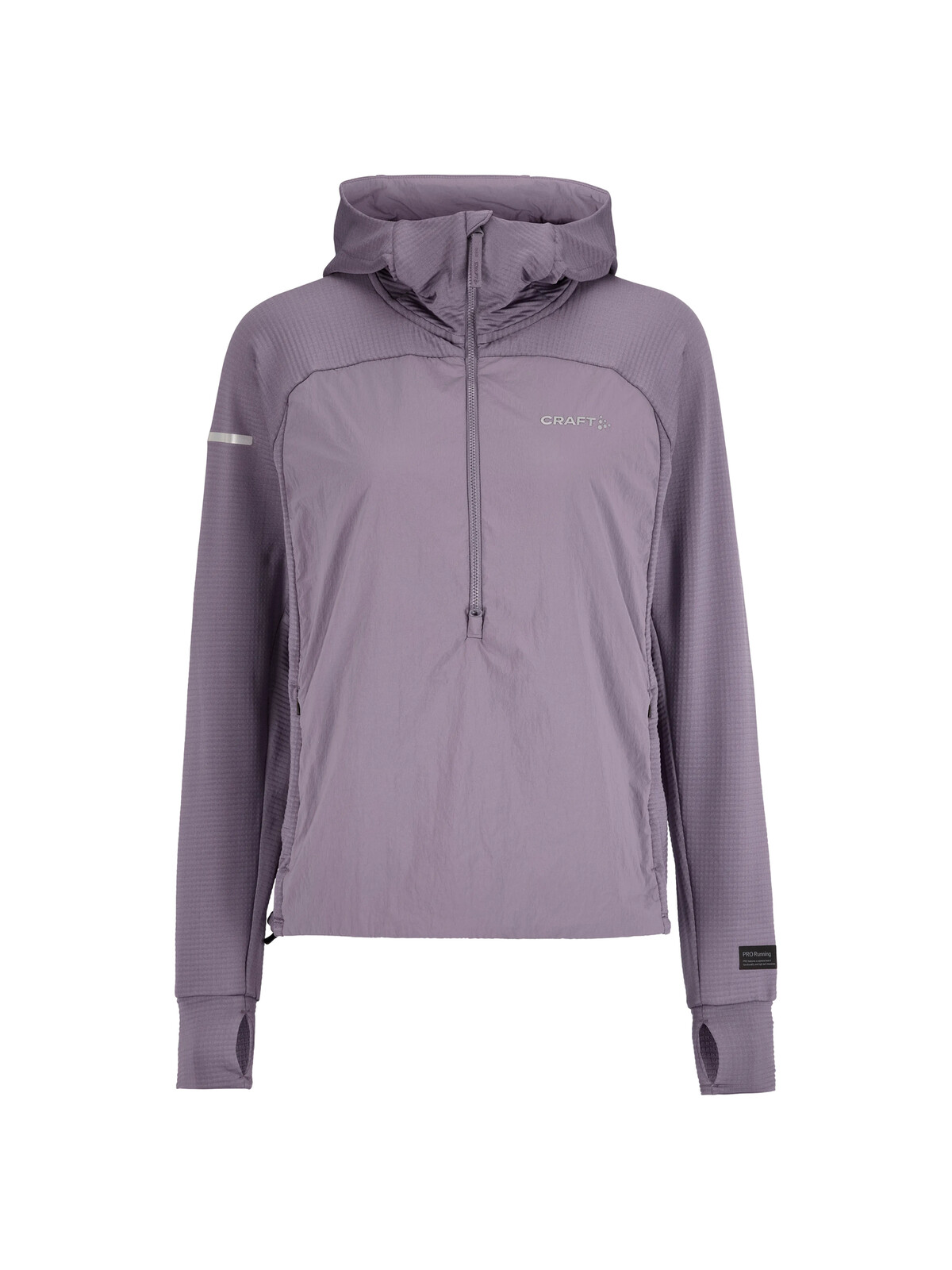 CRAFT SUBZ LIGHT HOOD SWEATER W fialová Veľkosť: L 7318574443400