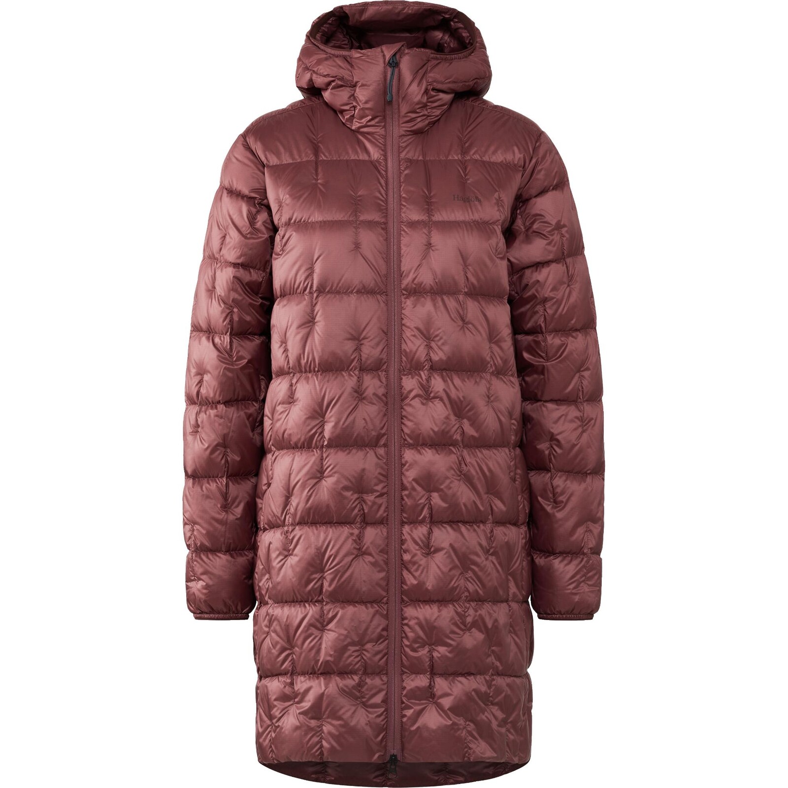 Haglöfs Hede Down Coat Women ružová Veľkosť: L 7318842064351