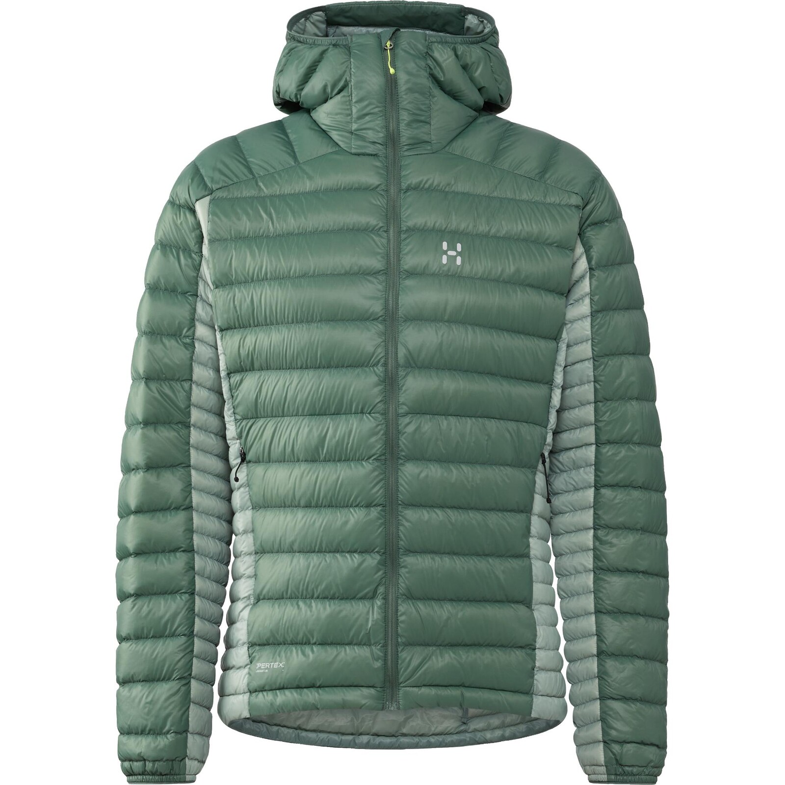 Haglöfs LIM Down II Hood Men zelená Veľkosť: L 7318842043707