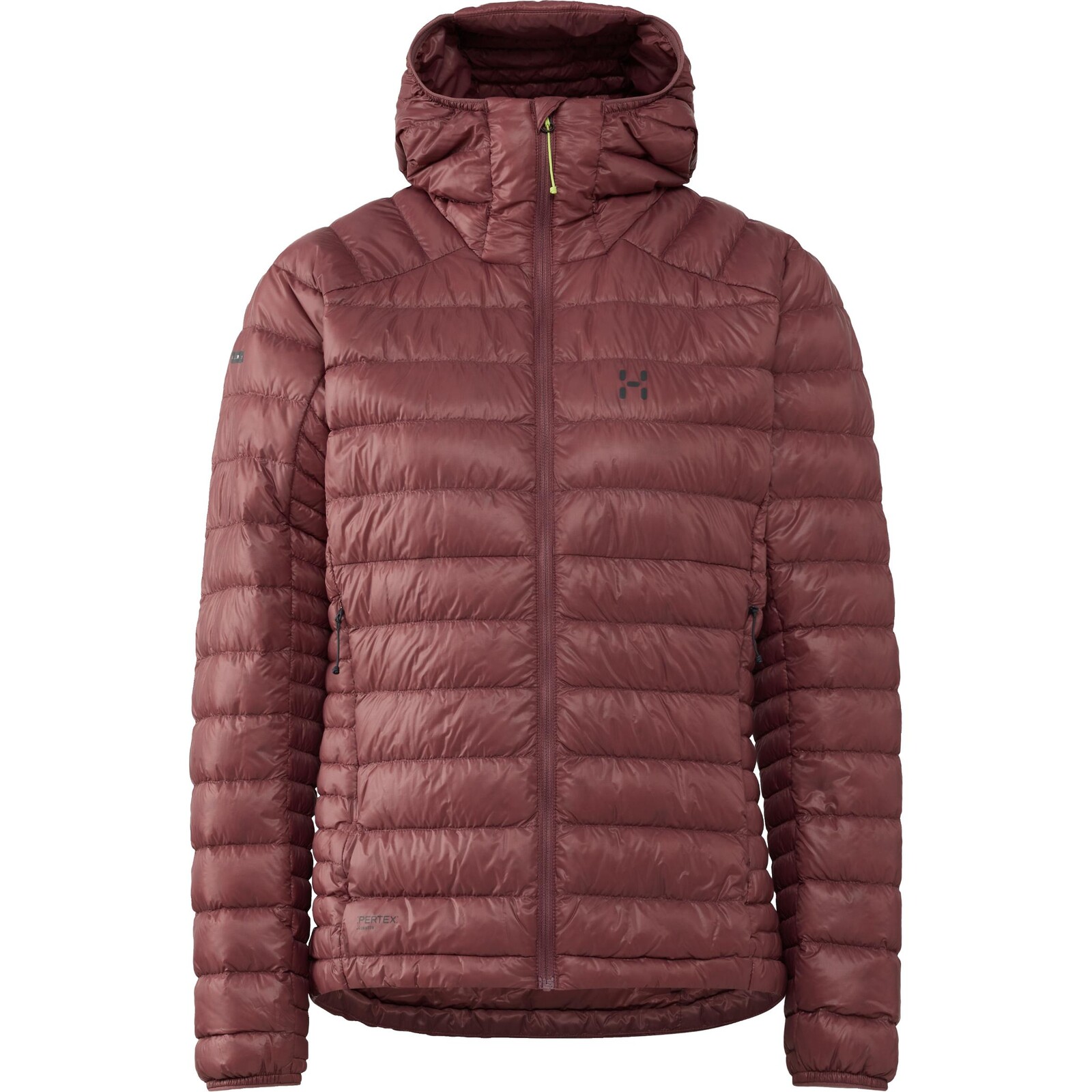 Haglöfs LIM Down II Hood Women ružová Veľkosť: L 7318842055441