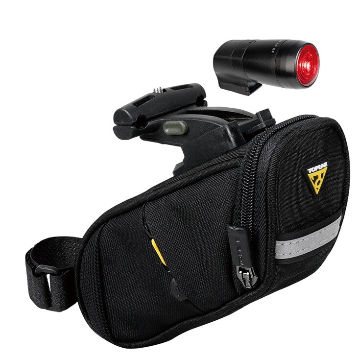 TOPEAK taška + svetlo AERO WEDGE PACK DF COMBO SPORT Veľkosť: UNI