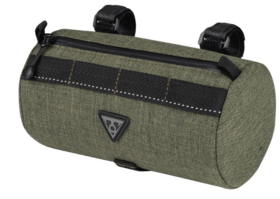 TOPEAK taška na riadidlá TUBULAR BARBAG Slim 1.5L zelená Veľkosť: UNI